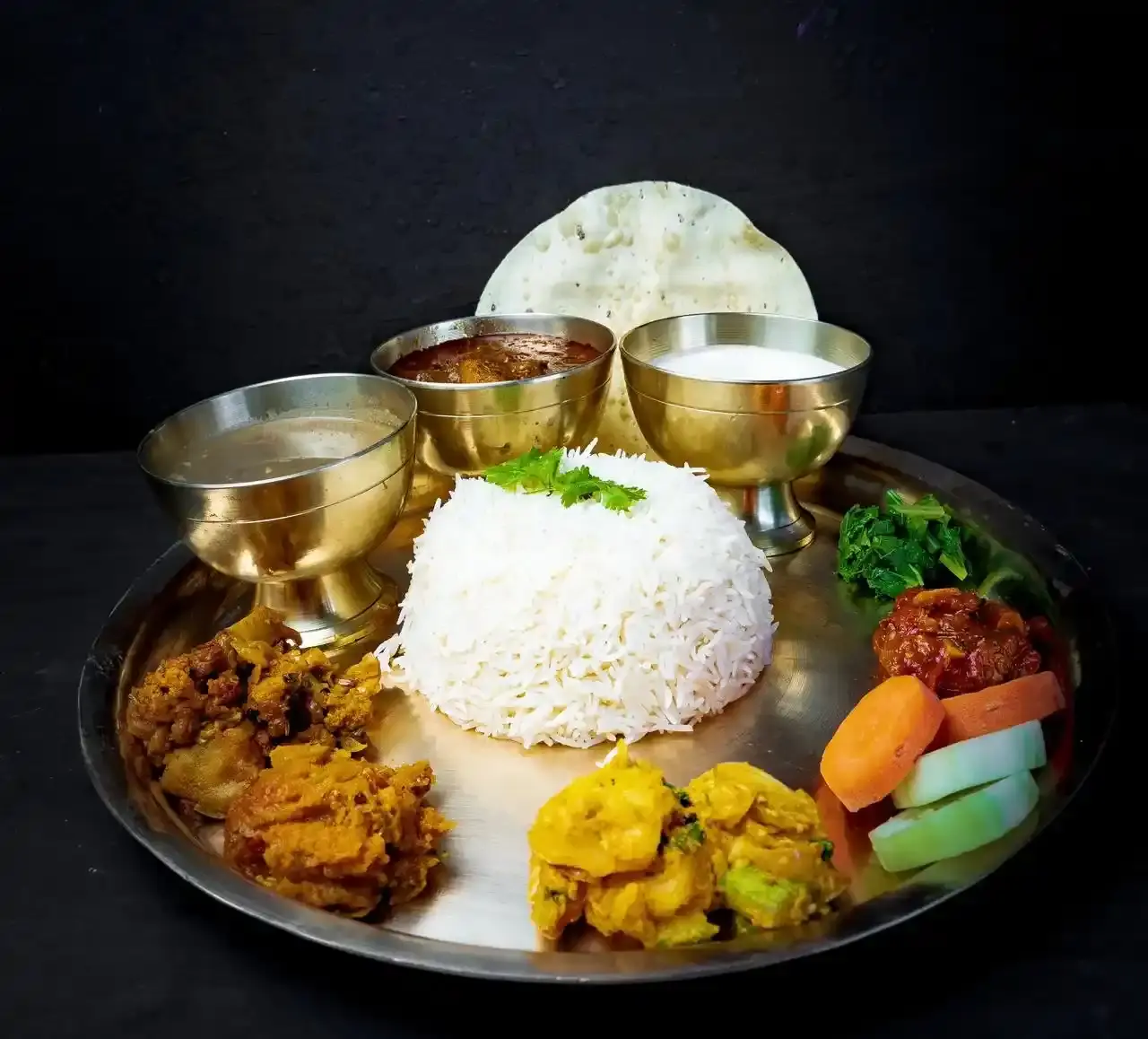 Traditional Nepali Khana Set